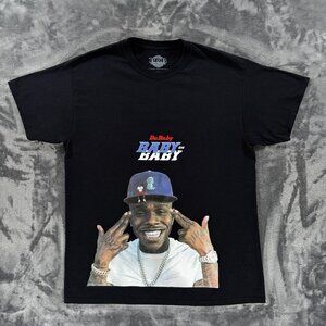 Da Baby T Shirt Men L Baby on Baby Tour T Shirt Concert Dates Rap Hip Hop